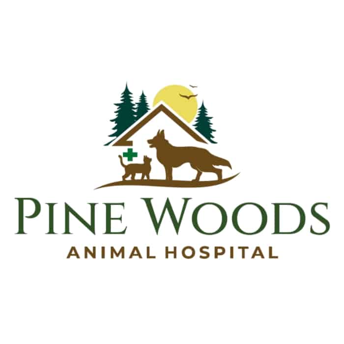 Pine Woods Animal Hospital Logo